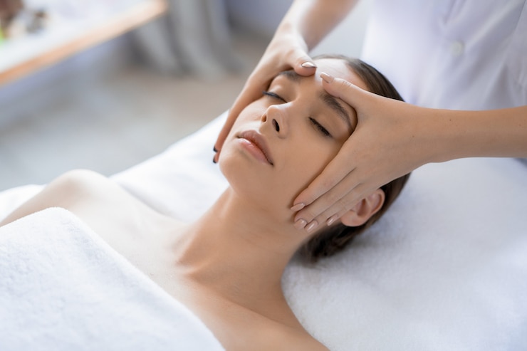 Photo gratuit beauté du visage