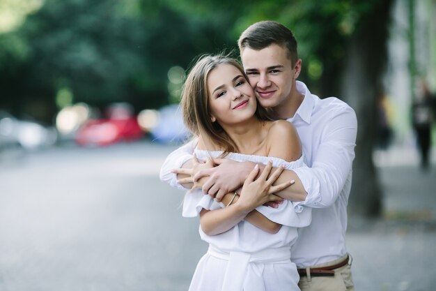 beauté ensemble amant de petit ami relation