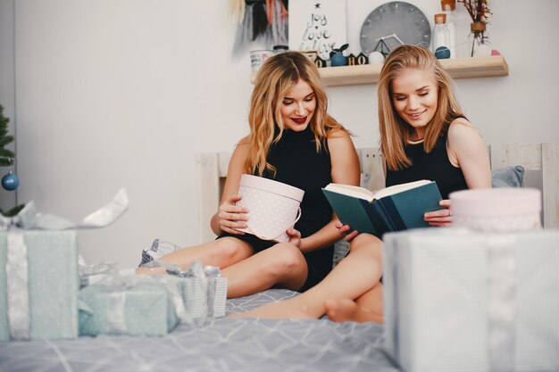 beauté filles de noël