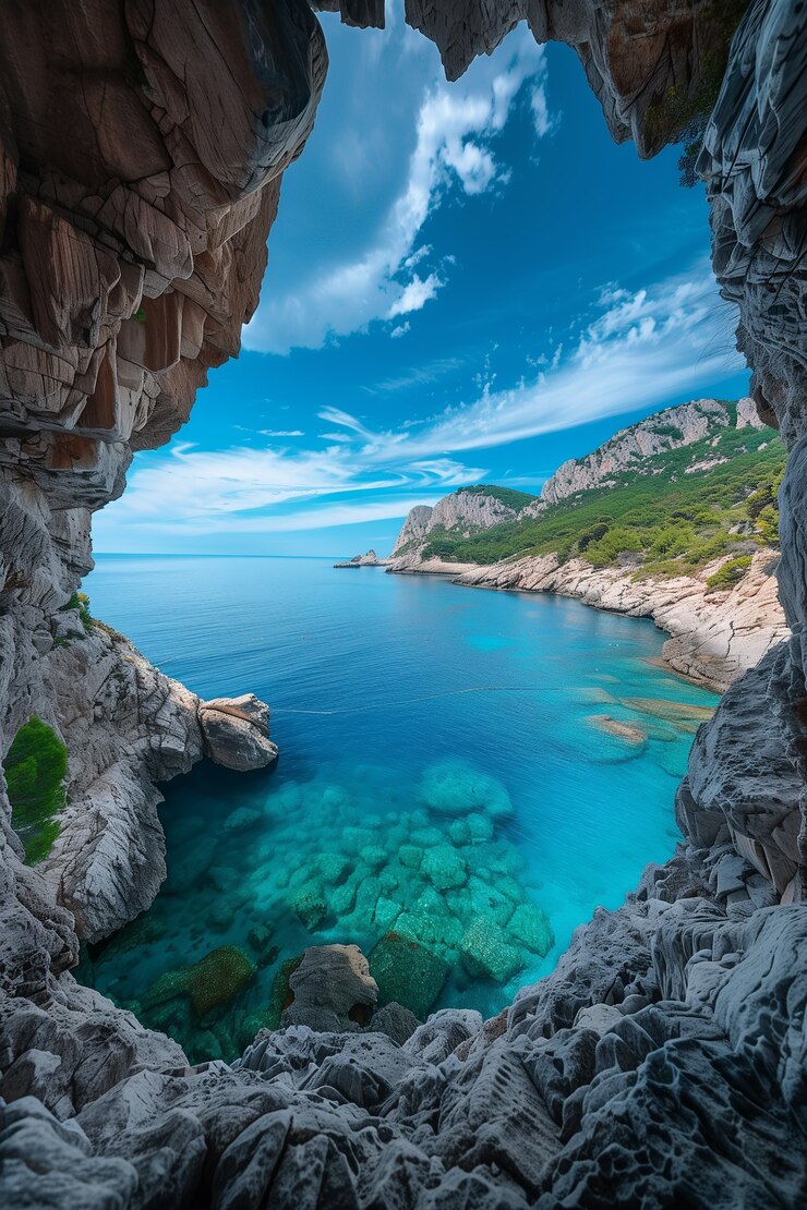 Photo gratuit beaux paysages côtiers