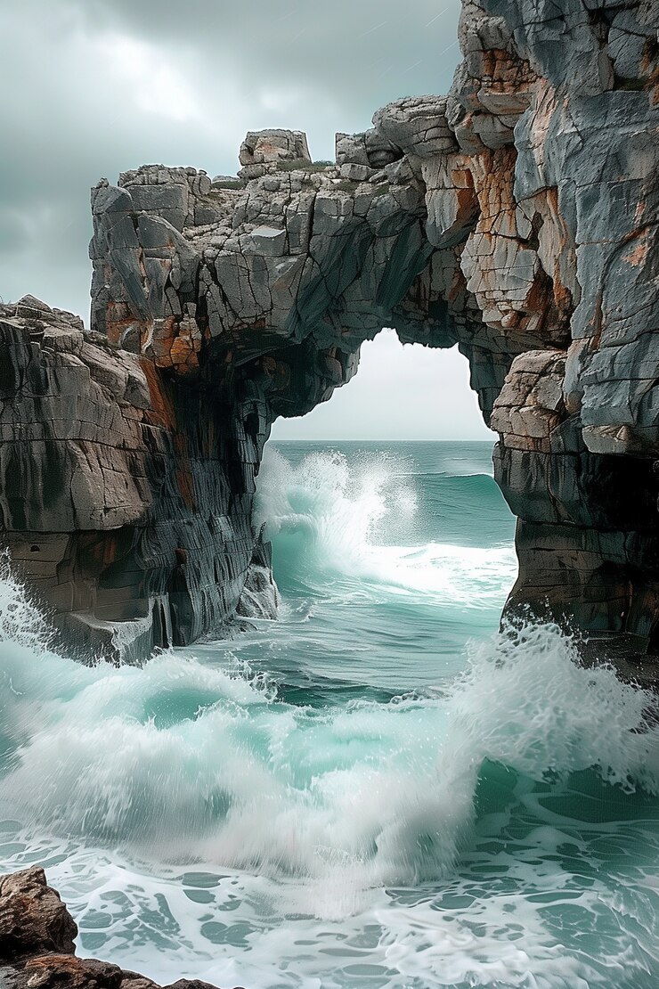 Photo gratuit beaux paysages côtiers