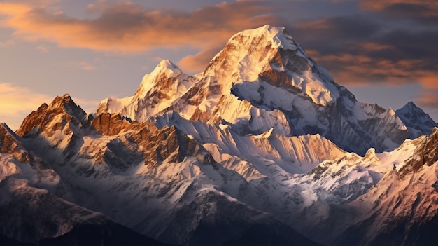 Photo gratuite beaux paysages de montagnes