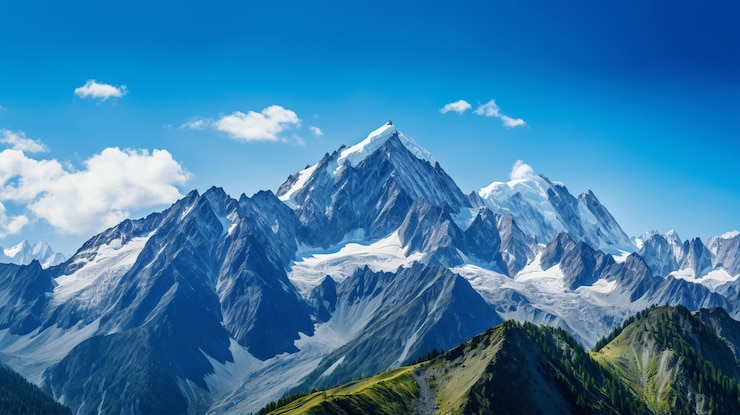Photo gratuit beaux paysages de montagnes