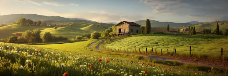 Photo gratuit beaux paysages ruraux