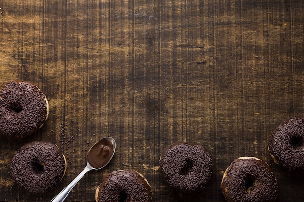 Photo gratuite beignets délicieux