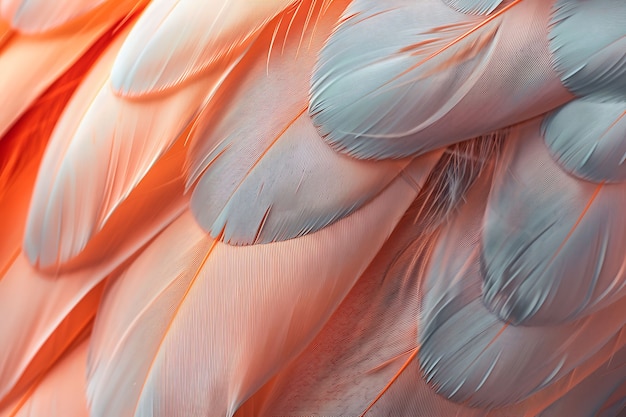 Photo gratuite une belle arrangement de plumes