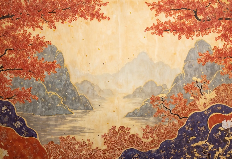 Photo gratuit belle art traditionnel japonais