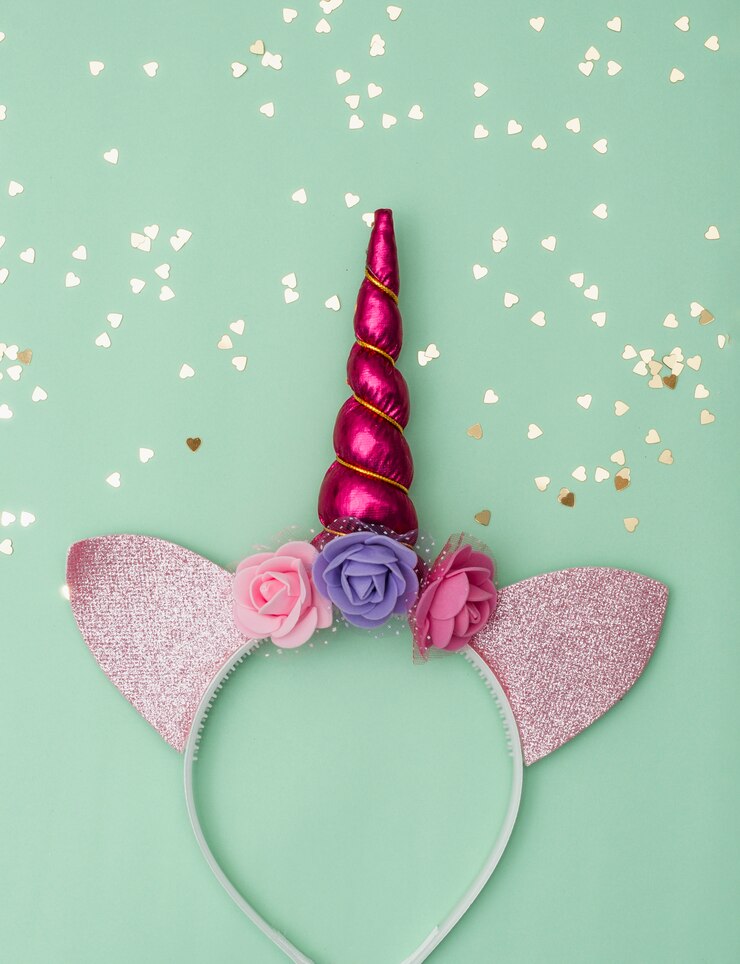 Photo gratuit belle composition d'anniversaire avec des éléments de fête