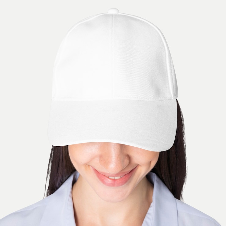 Photo gratuit belle femme en casquette de baseball, shoot studio de mode bandeau