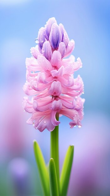 Une belle fleur dans la nature