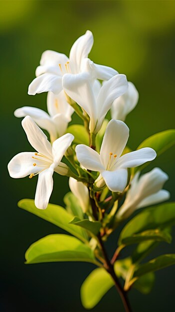 Une belle fleur dans la nature