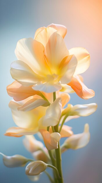 Une belle fleur dans la nature