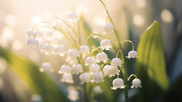 Une belle fleur dans la nature