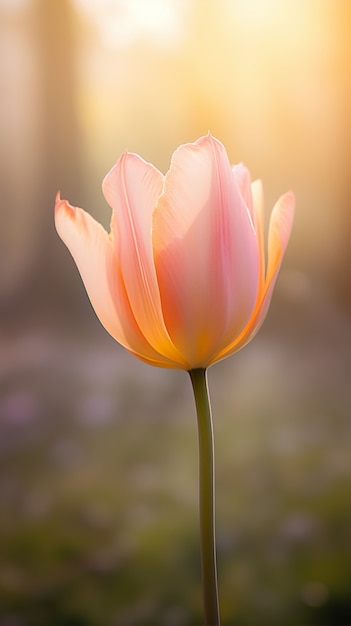 Photo gratuite une belle fleur dans la nature