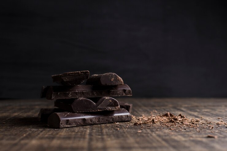 Photo gratuit belle nature morte avec le concept de chocolat