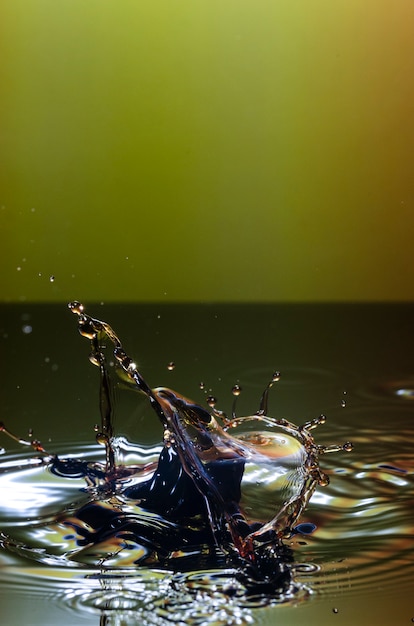 Belle nature morte avec de l'eau