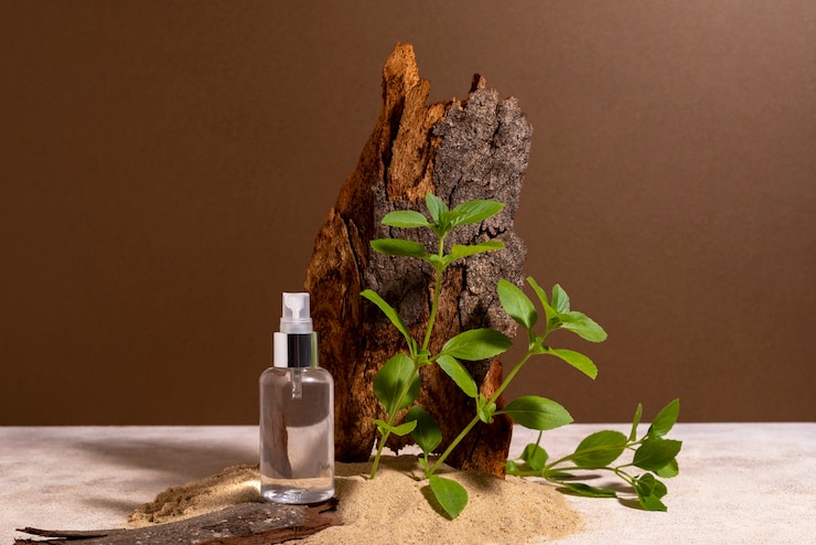 Photo gratuit belle nature morte avec phytothérapie