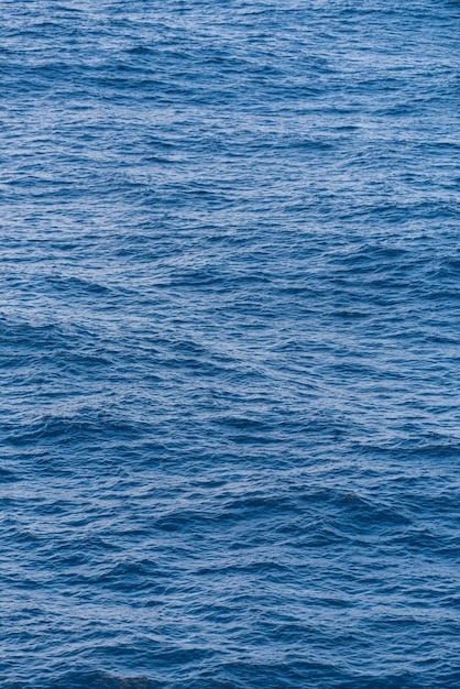 Belle photo des vagues de la mer