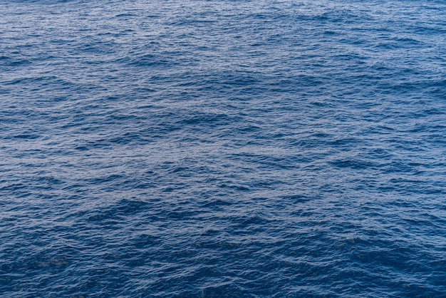 Belle photo des vagues de la mer