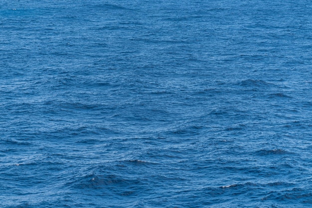 Belle photo des vagues de la mer