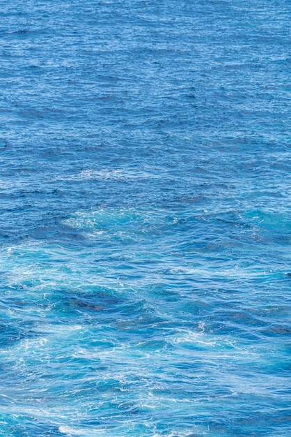 Belle photo des vagues de la mer