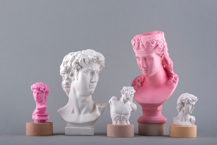 Photo gratuit belle sculpture romaine