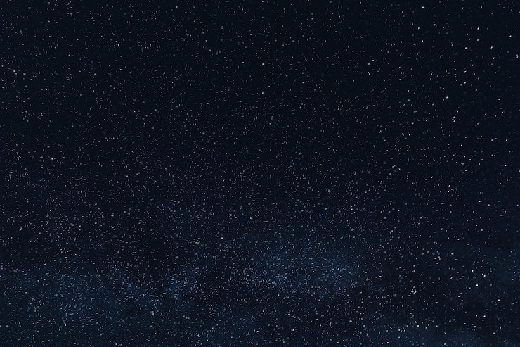 Photo gratuit les belles étoiles brillantes dans le ciel nocturne