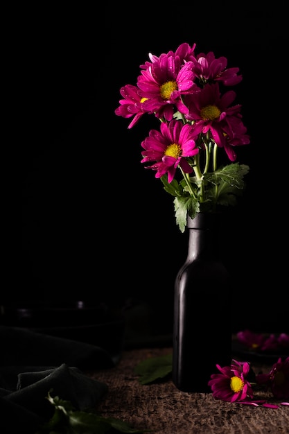 Belles fleurs dans un vase