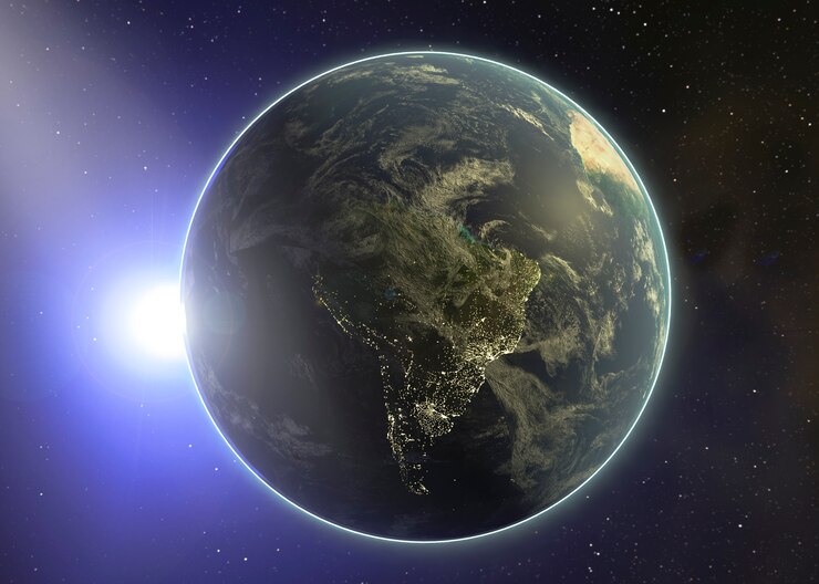 Photo gratuit de belles planètes dans l'espace