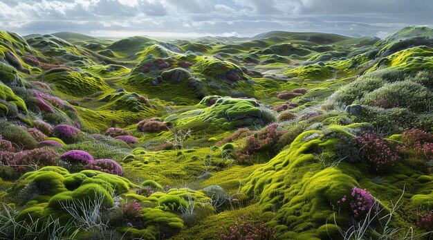 De belles plantes dans un environnement naturel