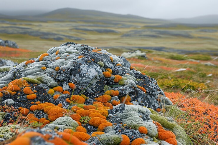 Photo gratuit de belles plantes dans un environnement naturel