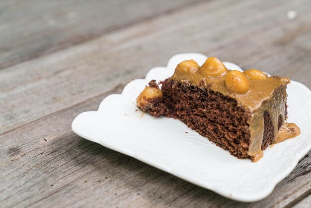 Beurre de banane au gâteau au macadamia