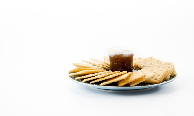 Biscuit à la confiture d&#39;ananas