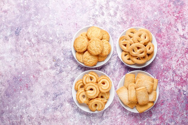 Biscuits au beurre danois.