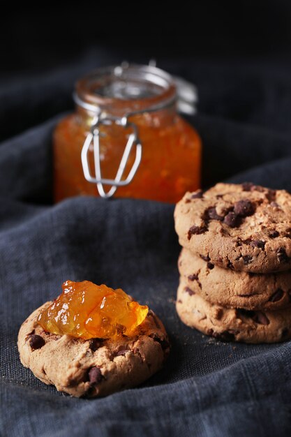 Biscuits au chocolat aux pépites de chocolat