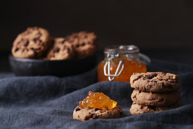 Biscuits au chocolat aux pépites de chocolat