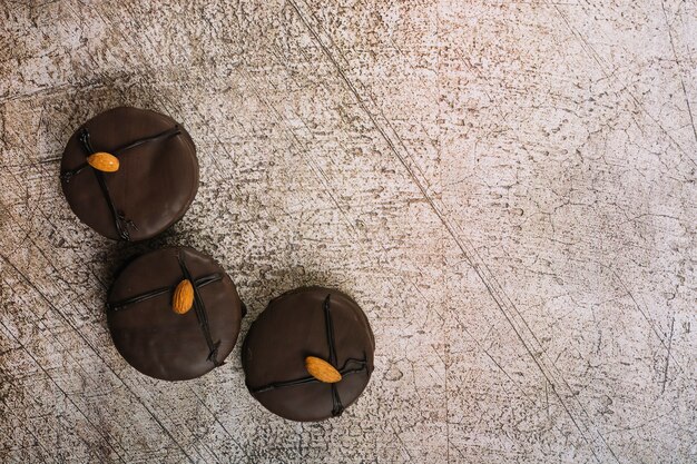 Biscuits au chocolat délicieux