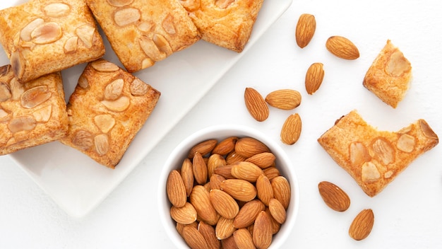 Biscuits au four aux amandes