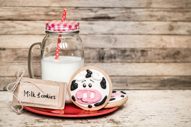 biscuits au lait et bébé