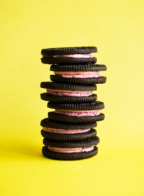 Biscuits fourrés à la crème