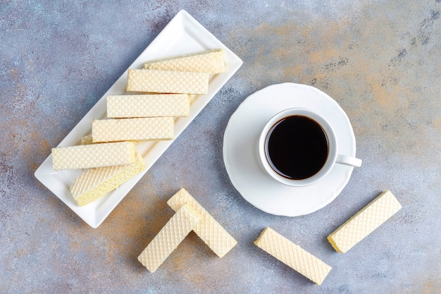 Photo gratuite biscuits sucrés frais.