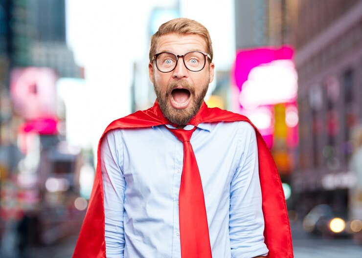 Photo gratuit blond affaires expression de surprise