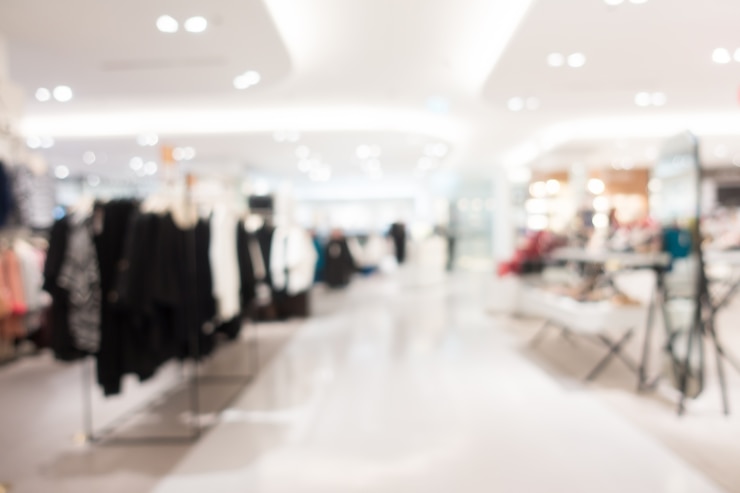 Photo gratuit blur shopping mall