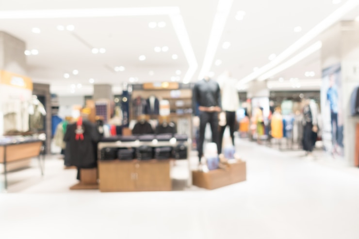Photo gratuit blur shopping mall