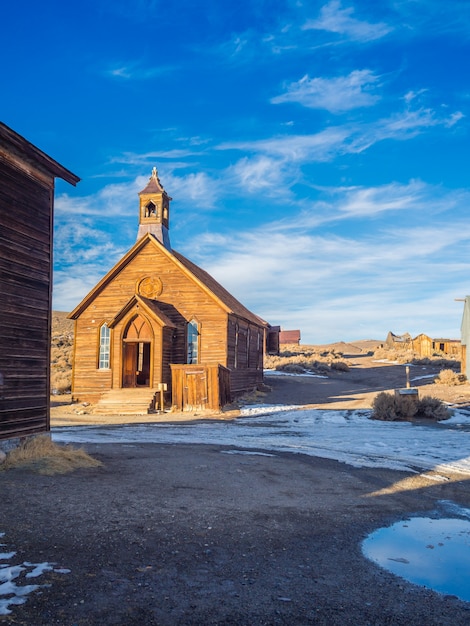 Photo gratuite bodie ghost town california state park.