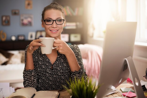 Bon café pour bien commencer une nouvelle journée