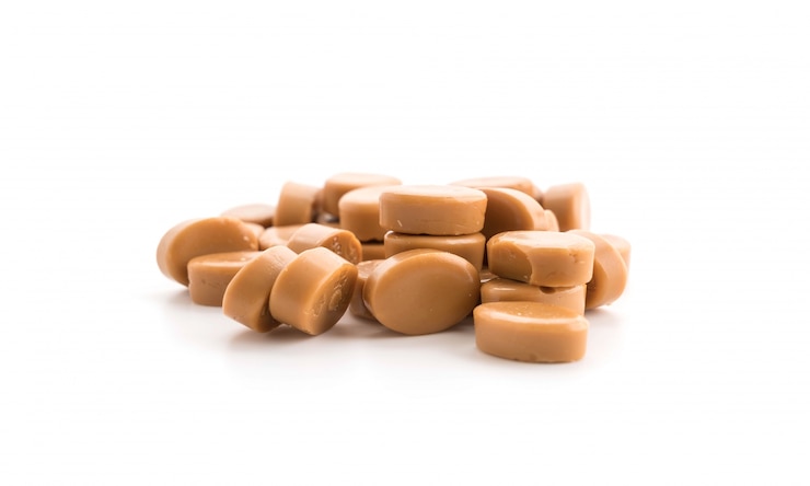 Photo gratuit bonbon de caramel