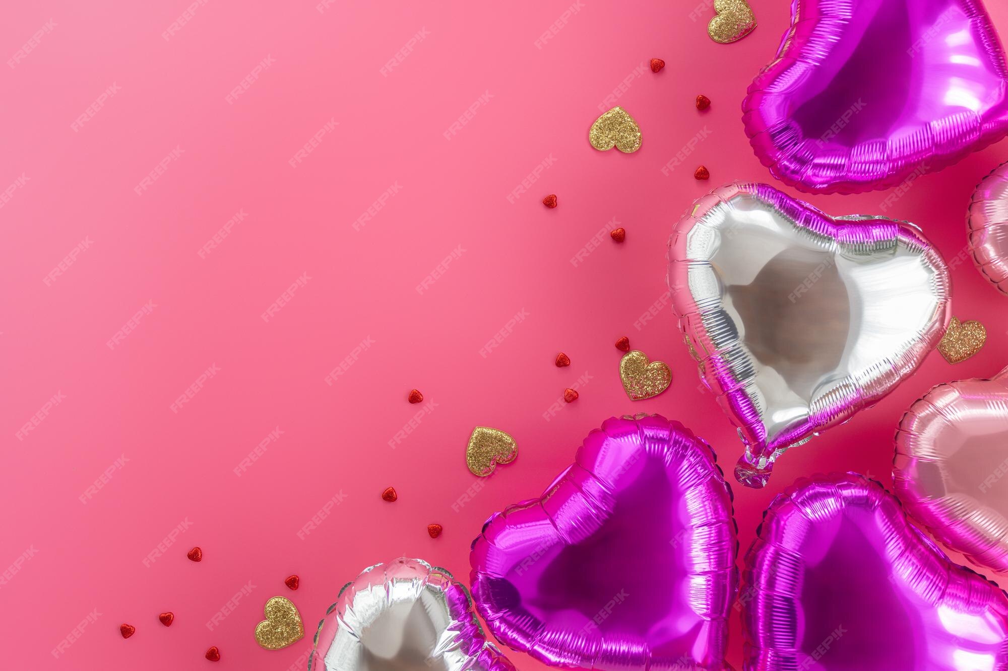 Bonne Banniere De La Saint Valentin Conception De Fond De Vacances Avec Des Ballons A Air Gros Coeur Photo Premium Bonne Banniere De La Saint Valentin Conception De Fond De Vacances Avec Des Ballons A Air Gros Coeur Photo Premium