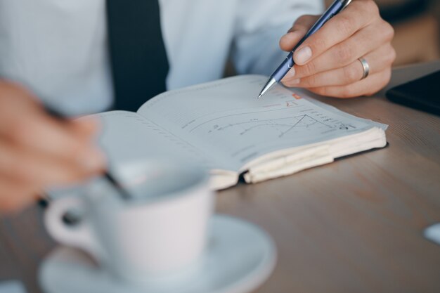 Bonne lecture des détails de travail