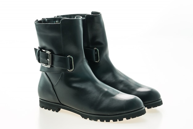 Photo gratuite bottes en cuir